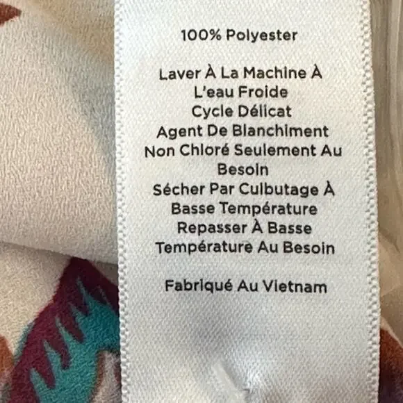 New! Talbots POET SLEEVE TOP - FLORAL SZ XS NWT - Picture 8 of 10